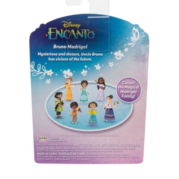 ⏳️🏋♀️🪗🌺🐯DISNEY Set of 5 Encanto Figures Mirabel Antonio Luisa Bruno Isabela - Picture 7 of 7